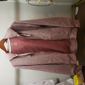 Sonoma burgundy zip up hoodie